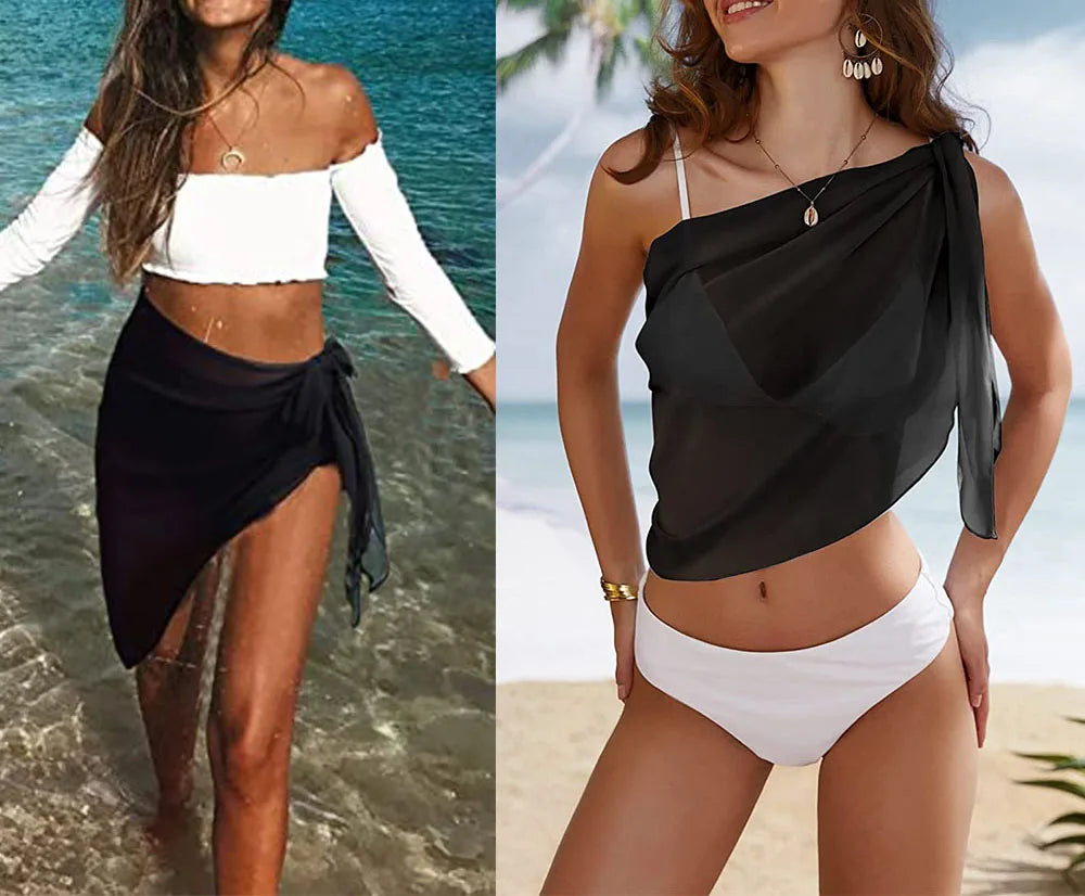 Women’s Beach Wrap Skirt – Bikini Cover-Up